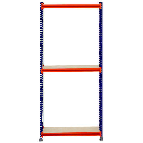 RackZone Longspan Shelving 400mm Depth Starter, ideal for modular storage.