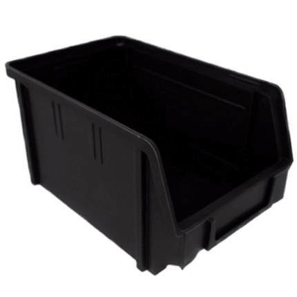 RackZone Storage Part Bin, open front, 124h x 146w x 237d, pack of 24.