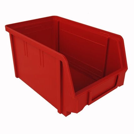 RackZone Storage Part Bins Eurobox 124x146x237mm, stackable, pack of 24.