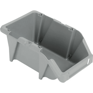 RackZone Economy Part Bins KPA20, grey, 123x153x244mm—pack of 50.