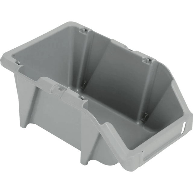 RackZone Economy Part Bins KPA20, grey, 123x153x244mm—pack of 50.