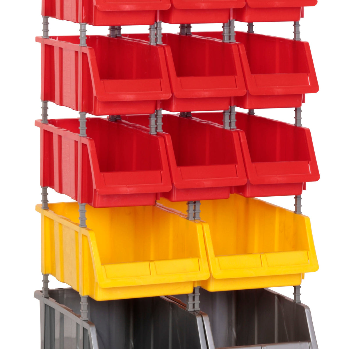 Storage Part Bins Kit 1050 1000x510x400mm Red Yellow Grey | RackZone