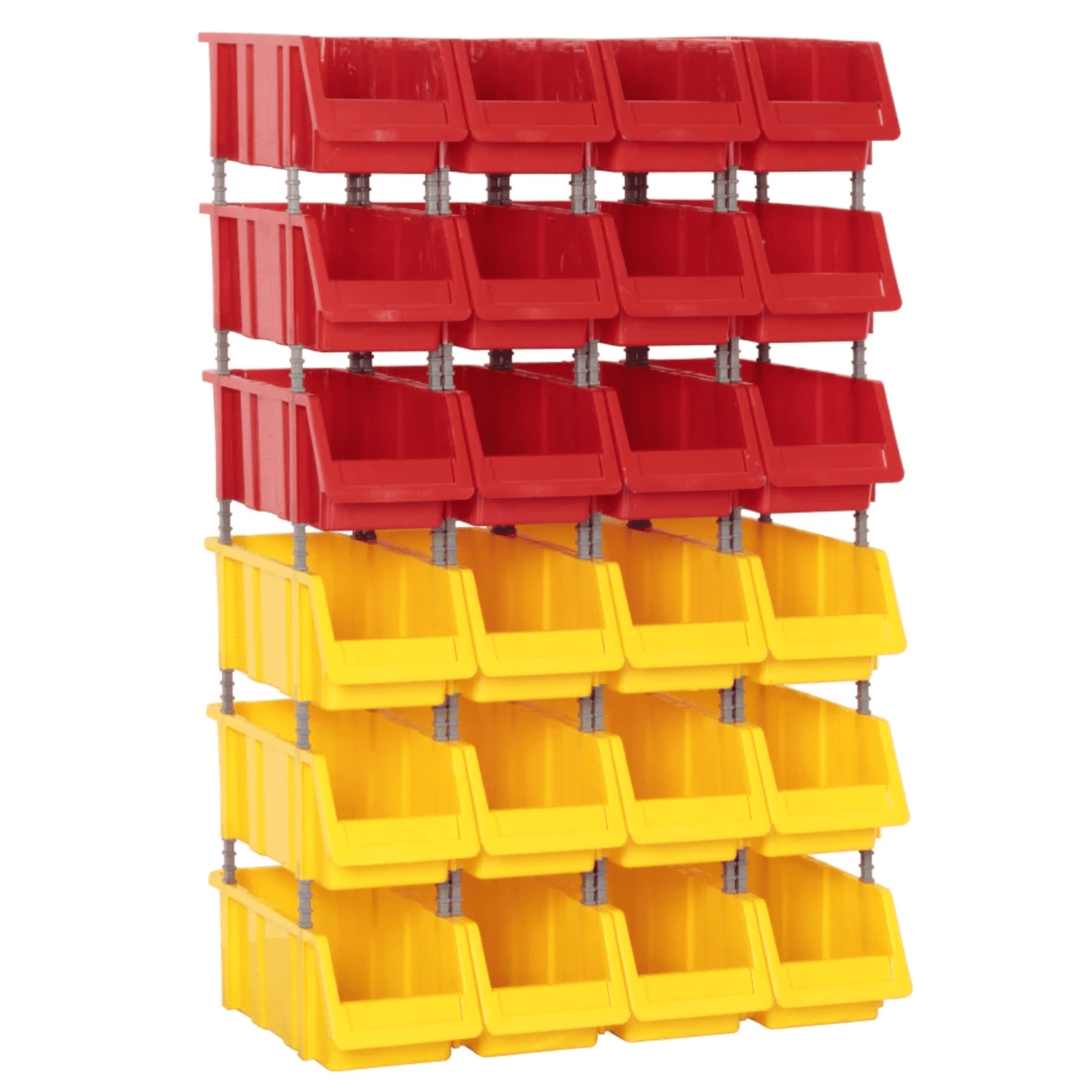 Storage Part Bins Kit 1100 1150h x 700w x 300d Red Yellow – RackZone