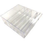 RackZone Plastic Drawer Dividers 120-4 (10 pack) for easy and clear sorting.