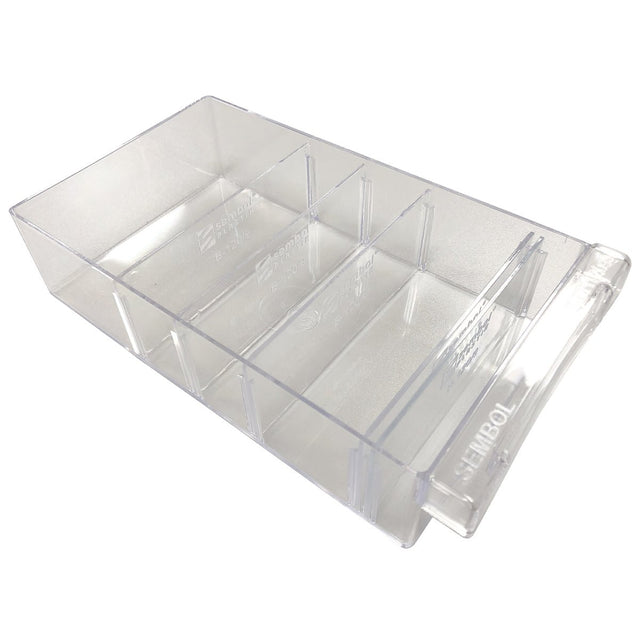 RackZone Plastic Drawer Dividers, 204d x 370w x 160h, pack of 10.
