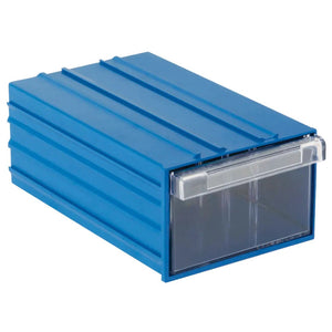 RackZone Pull Out Drawer, clear front, durable plastic, 123x200x80mm.