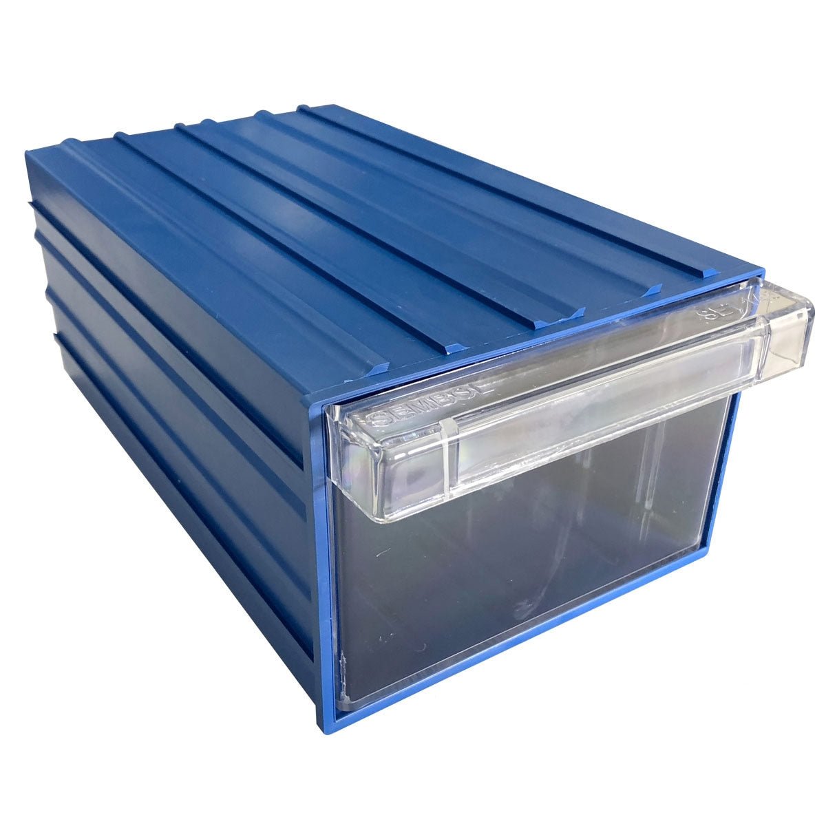 RackZone Plastic Drawer 32 Box, blue, 230x136x96mm—ideal for small parts.