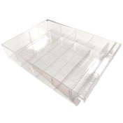 RackZone Plastic Drawer Dividers for PD512, pack of 10 with labeled handle.