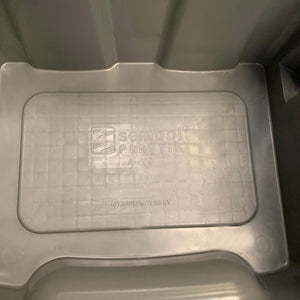 Close-up of RackZone A500 Grey Nestable Picking Bin Lid, Pack of 4.