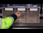 Storage Tilt Bin Madia 5 600w x 210d x 242h (3-Tilt Bin)