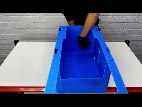 Corru-Box Picking Bin 600D x 400W x 340H Blue (Pack of 10)
