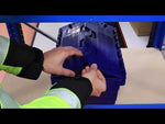 Attached Lid Containers 24L 400d x 300w x 200h Blue