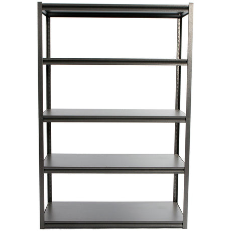RackZone Rivet Shelving 5 Bay, 5 Level, 250kg UDL—great for garage storage.