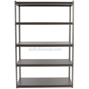 RackZone Rivet Shelving 5-bay, 5-level, 250kg UDL—ideal garage storage.
