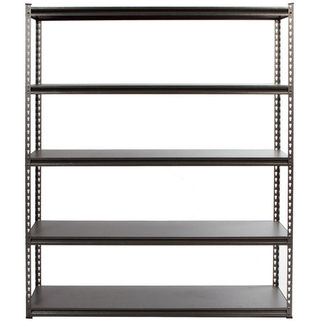 RackZone Rivet Shelving, 5-level, 1830x1500x400mm, 250kg UDL, Laminated Timber.