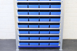 Storage Kit Easy Rack Shelving With 48 Shelf Bins - RackZone