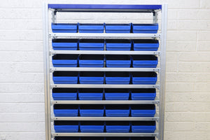 Storage Kit Easy Rack Shelving With 48 Shelf Bins - RackZone
