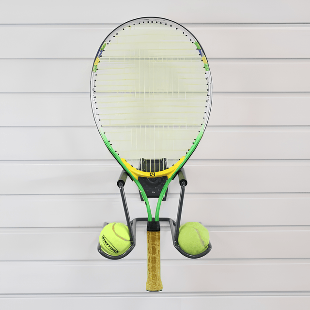 Slatwall Tennis Racket Rack - RackZone