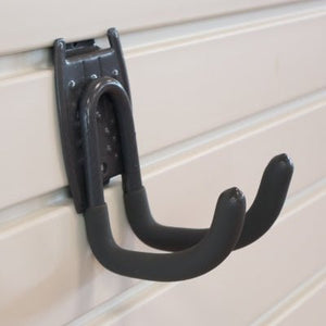 The RackZone Slatwall Work Hook organizes tools and maximizes storage.