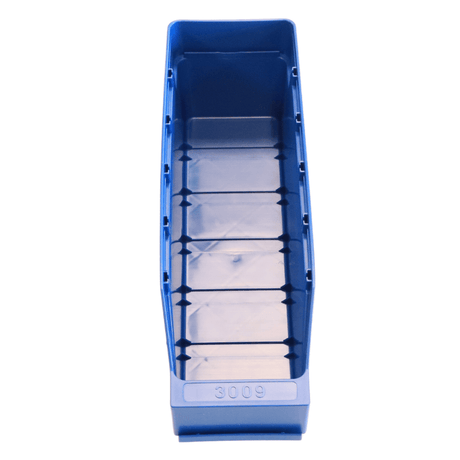 RackZone Standard Shelf Bin ST3009, blue, keeps your inventory organised.