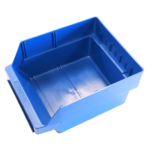 RackZone Standard Shelf Bin ST3024-15, blue, 300x240x150mm, open front.