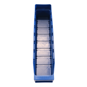 RackZone Standard Shelf Bin ST4009 Blue, 400d x 90w x 95h for custom storage.