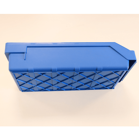 RackZone Standard Shelf Bin ST4018 Blue, 400x180x95mm, top view shown.
