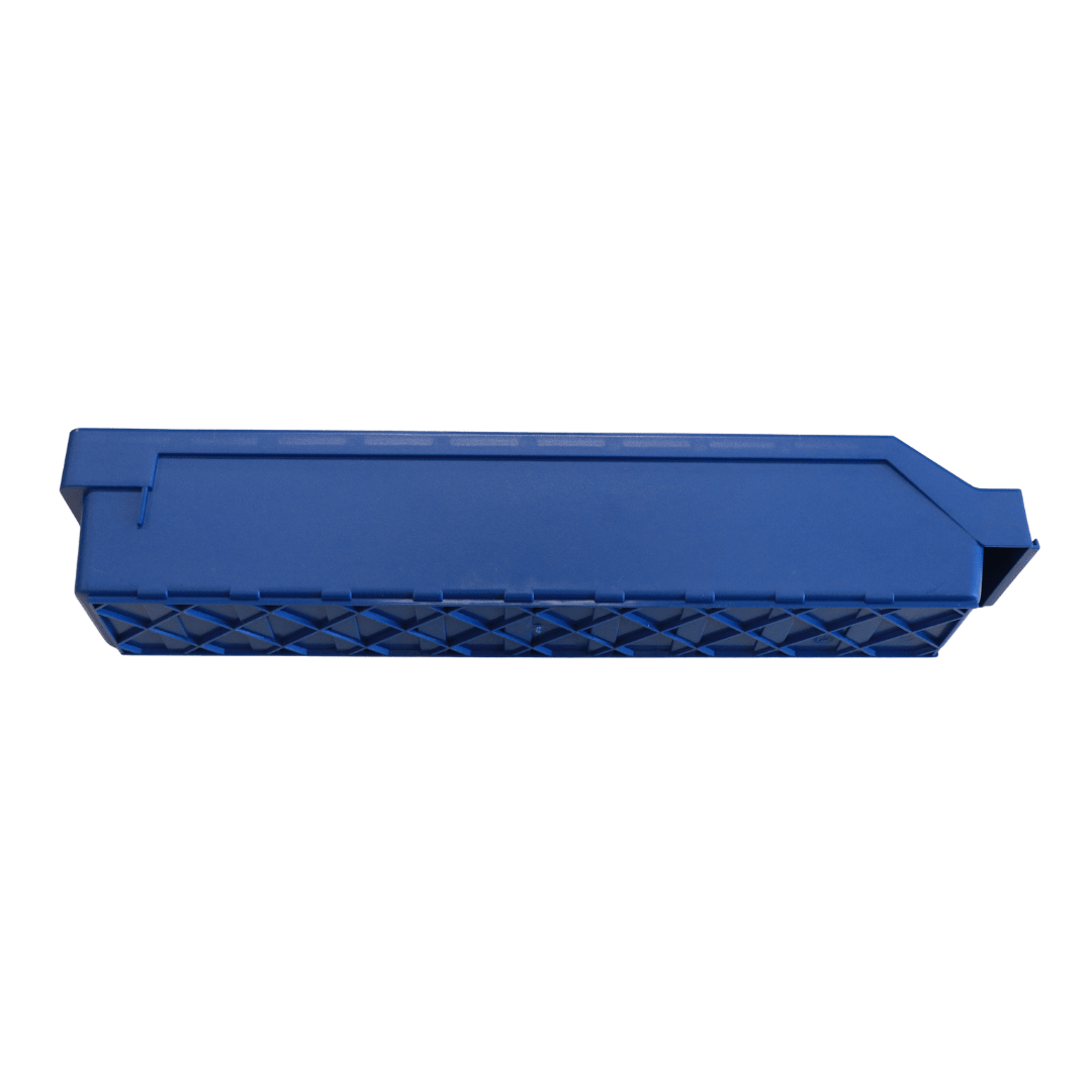 RackZone Standard Shelf Bin ST5009, blue, 500x90x95mm, top view.