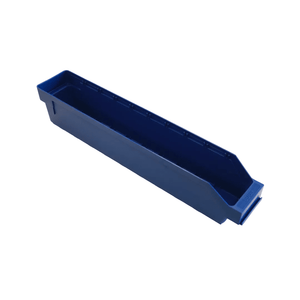 RackZone Standard Shelf Bin 600d x 90w x 95h Blue ST6009 on light background.