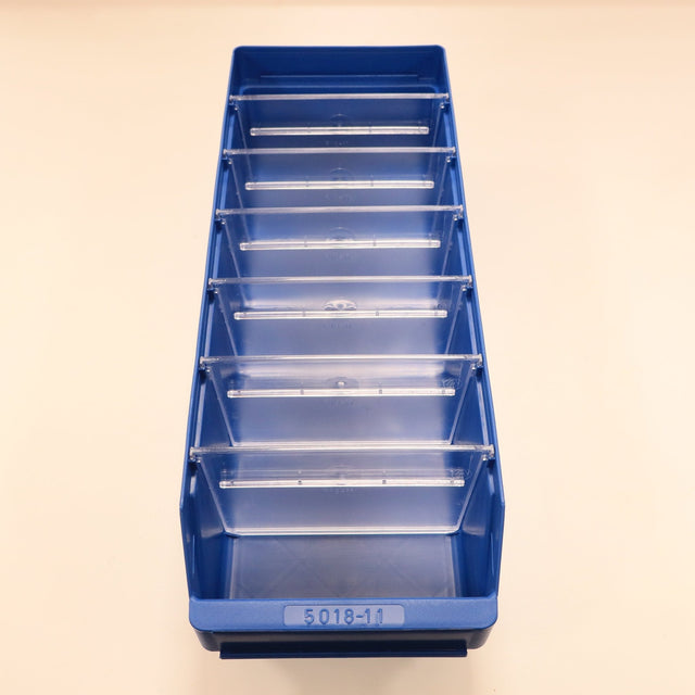 Standard Shelf Bin Divider 180w x 110h Clear (Pack of 10) - RackZone