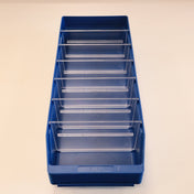 Standard Shelf Bin Divider 180w x 95h Clear (Pack of 10) - RackZone