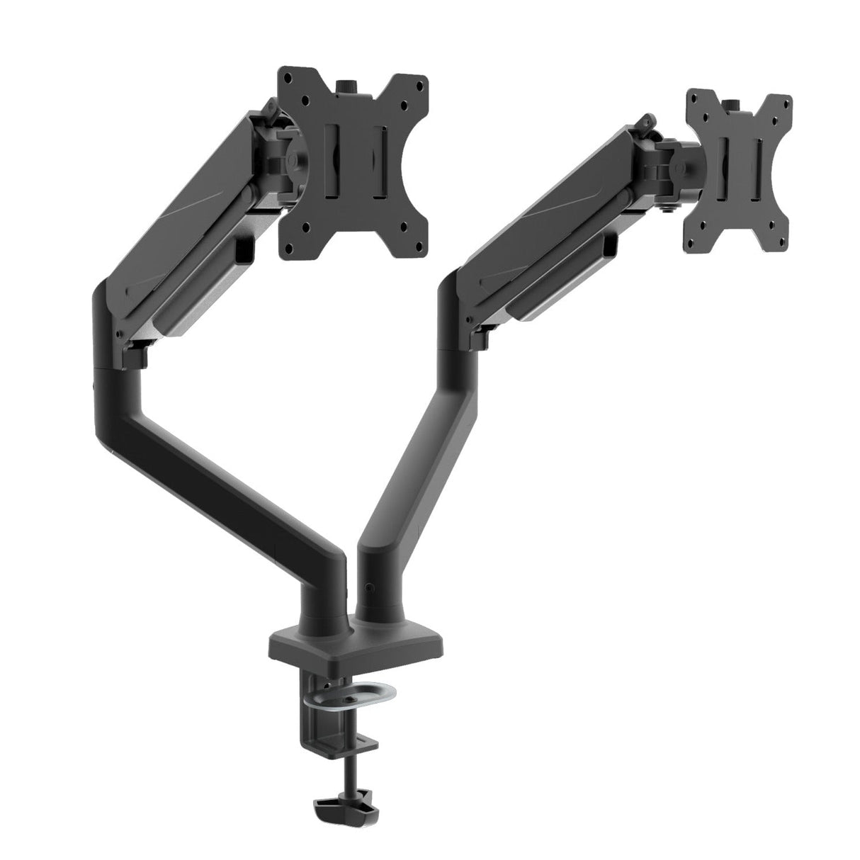 RackZone Dual Monitor Arm 13"-30" offers ergonomic, adjustable mounting.