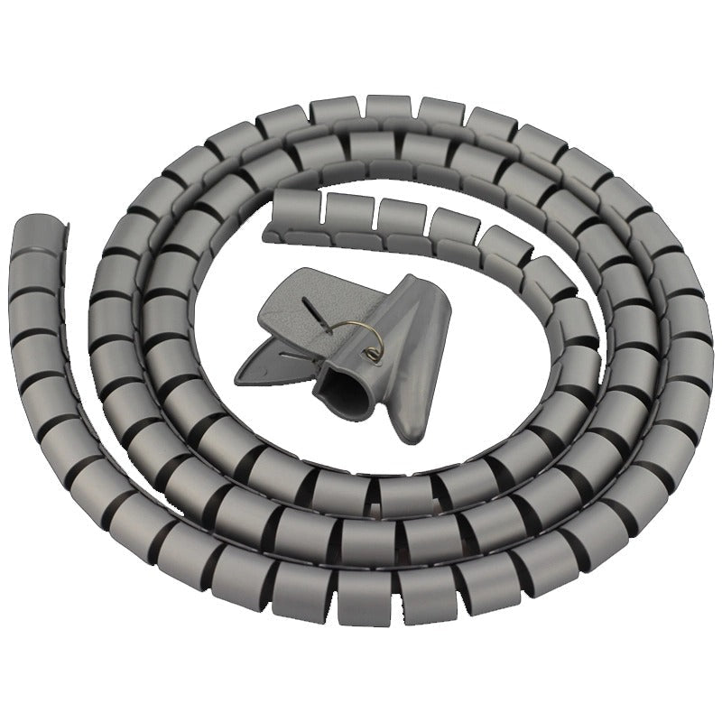 RackZone Spiral Cable Wrap—ideal spiral organiser sleeve for cables.