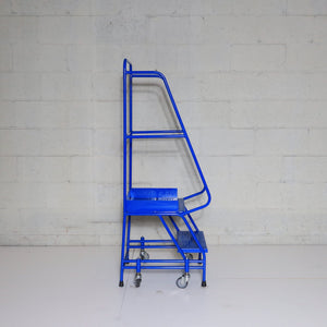 Industrial 02 Tread Mobile Step Narrow Aisle 1500h x 600w x 735 long - Platform 500mm High - RackZone