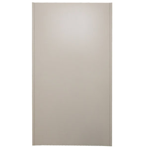 A grey, rectangular Premium Two Door Storage Cabinet from RackZone.