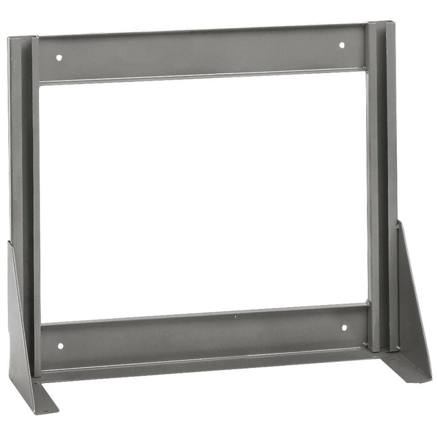 RackZone Storage Tilt Bin MP100 Frame, 500h x 610w x 150d, gray metal.
