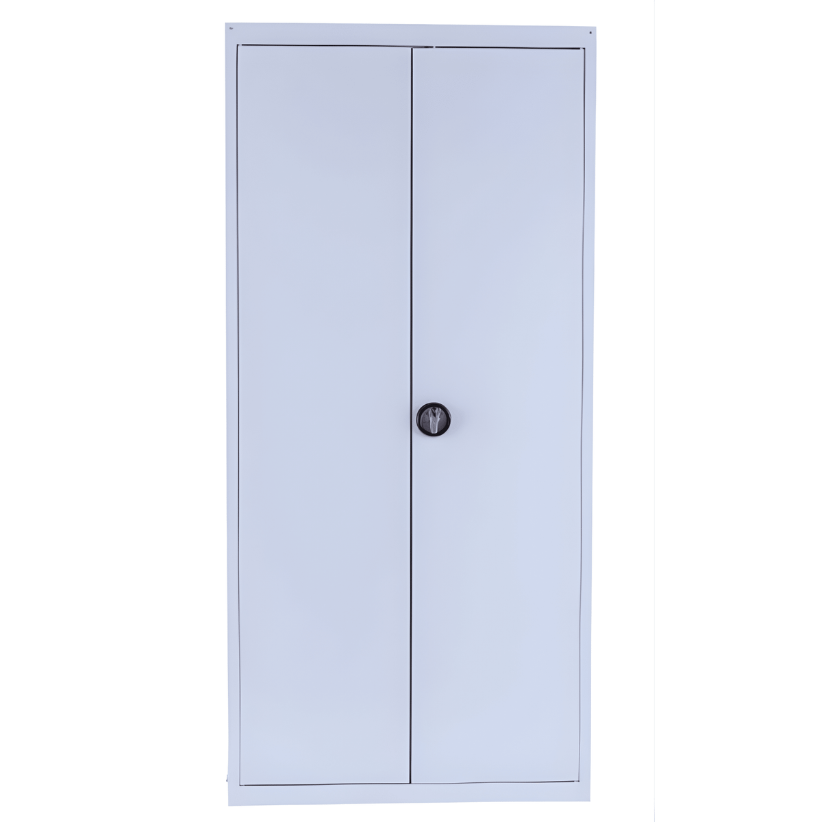 Two Door Lockable Storage Cabinet White 1800x800x400 | RackZone