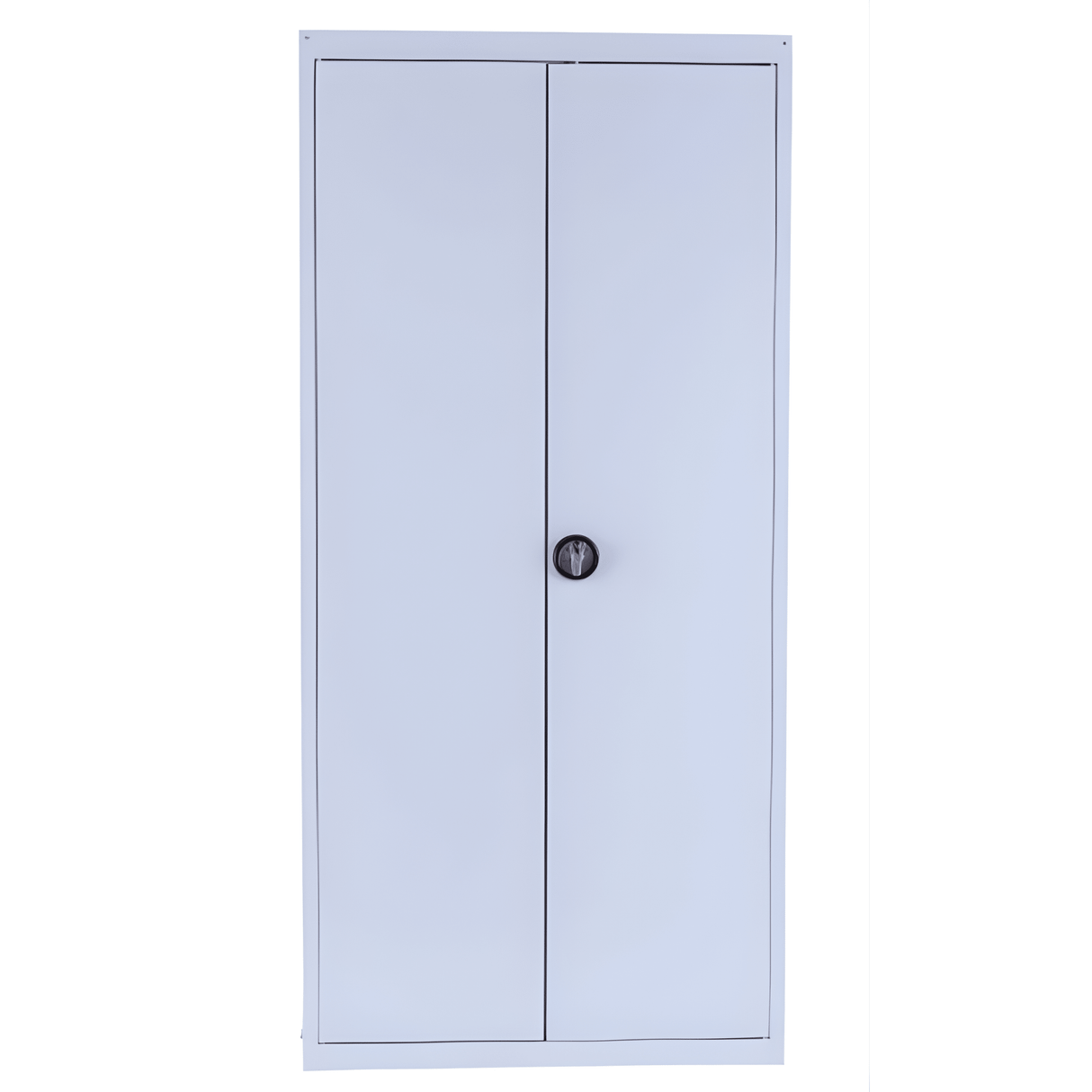Two Door Lockable Storage Cabinet - White 1800(h) x 800(w) x 400(d)