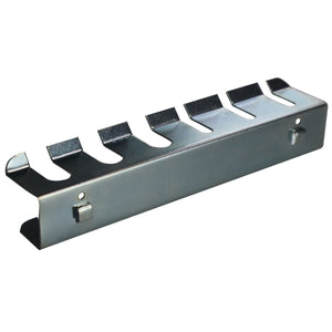 RackZone Wall-Zone Medium Screwdriver Holder stores six tools on your garage wall.