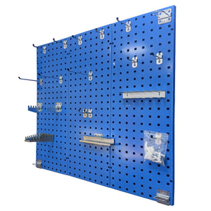 Wall - Zone Organiser 900w x 900h + 28 assorted hooks (SET 6) - RackZone