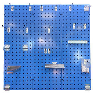 Wall - Zone Organiser 900w x 900h + 28 assorted hooks (SET 6) - RackZone