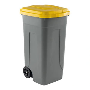 Wheelie Bin 100 Litre - Yellow - RackZone