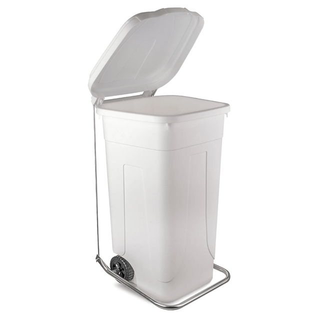 RackZone Wheelie Bin 120L with Pedal & Ring Kit offers hands-free disposal.