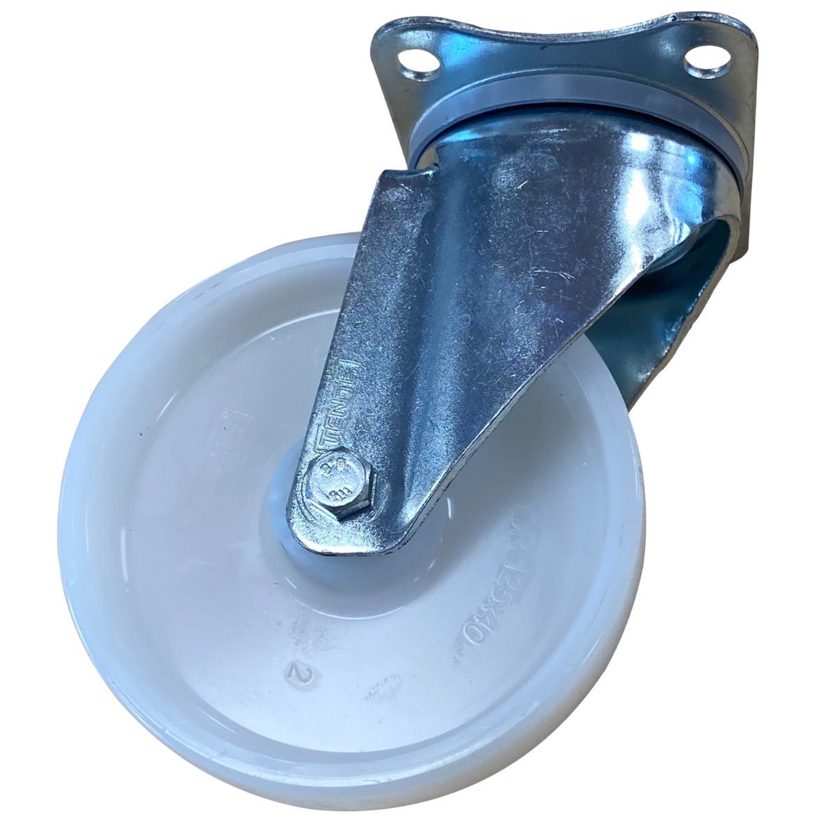 RackZone 125mm castor wheel for industrial longspan and workbench units.