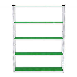 Galvanised Shelving 400mm Depth Plastic Panels - Starter