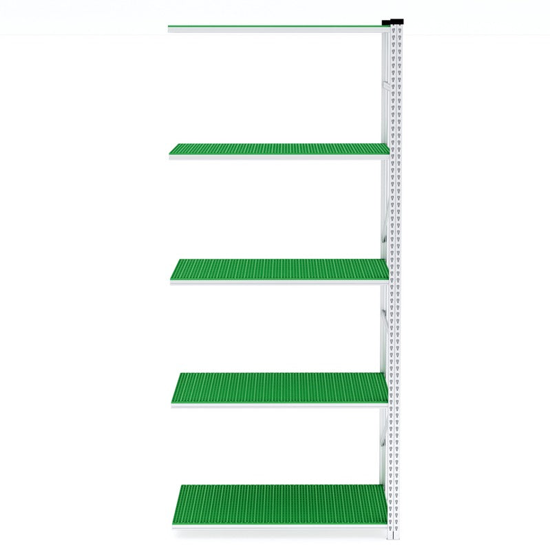 Galvanised Shelving 600mm Depth Plastic Panels - Extender