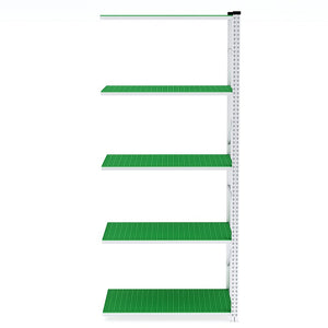 Galvanised Shelving 600mm Depth Plastic Panels - Extender