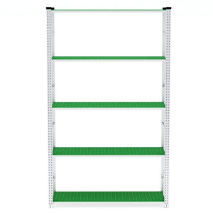 Galvanised Shelving 400mm Depth Plastic Panels - Starter