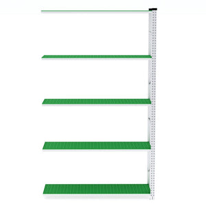 Galvanised Shelving 400mm Depth Plastic Panels - Extender
