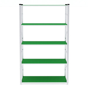 Galvanised Shelving 600mm Depth Plastic Panels - Starter